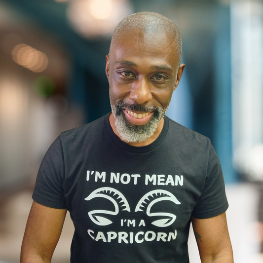 Men's I'm Not Mean I'm a Capricorn Shirt