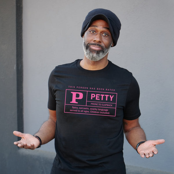Men's Rated P for Petty Shirt (Pink Edition)